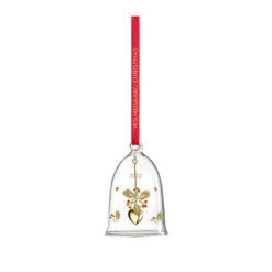 Holmegaard 2022 Årets Juleklokke Klar 8 Cm