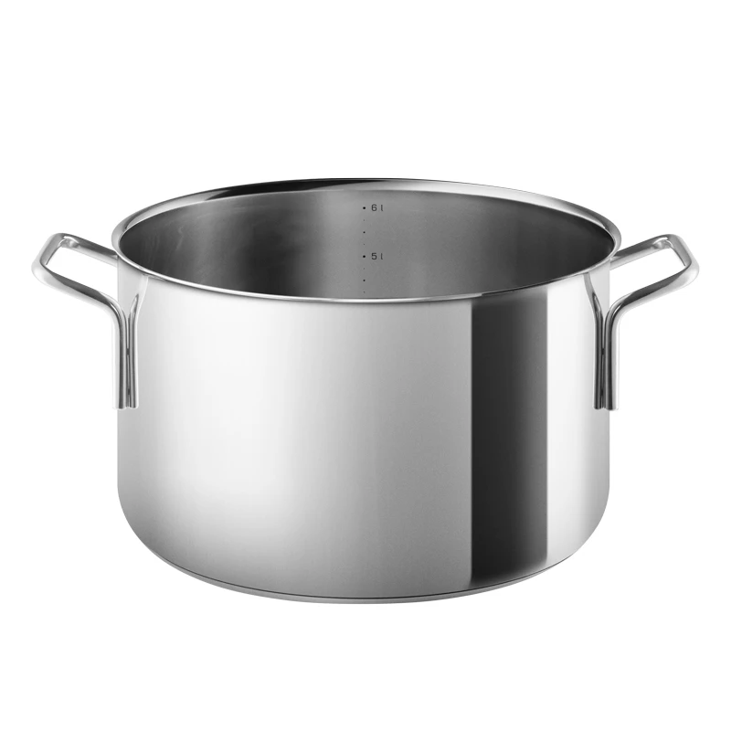 Eva Trio Gryde Rustfrit Stål Uden Belægning 6,5 Liter 3 Eva Trio Gryde Rustfrit Stål Uden Belægning 6,5 Liter