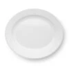 Eva Trio Legio Nova Oval Tallerken Hvid 31 Cm -Nordisk Elegance 5706631074506