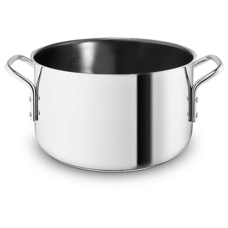 Eva Trio Gryde Rustfrit Stål Med Keramisk Belægning 3,6 Liter 3 Eva Trio Gryde Rustfrit Stål Med Keramisk Belægning 3,6 Liter
