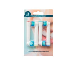 Tandbørstehoveder 4 Stk. Medium