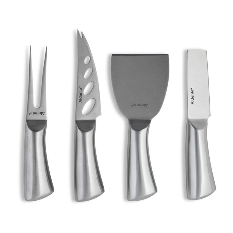 Aldente Ostesæt I Stål 4 Dele 3 Aldente Ostesæt I Stål 4 Dele