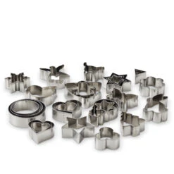 Royal Udstiksforme Rustfrit Stål 25 Stk. Assorteret