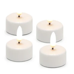 Eledea Fyrfadslys 4 Stk. 2 Cm