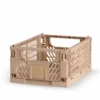 DAY Stabelbar Foldekasse Sand 33 X 24.5 X 15 Cm -Nordisk Elegance 5709386723873