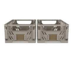 DAY Stabelbar Foldekasse Grå 2 Stk. 17 X 12,5 X 7 Cm