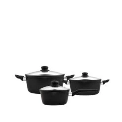 Aldente Slip-let Grydesæt 6 Dele Med Låg