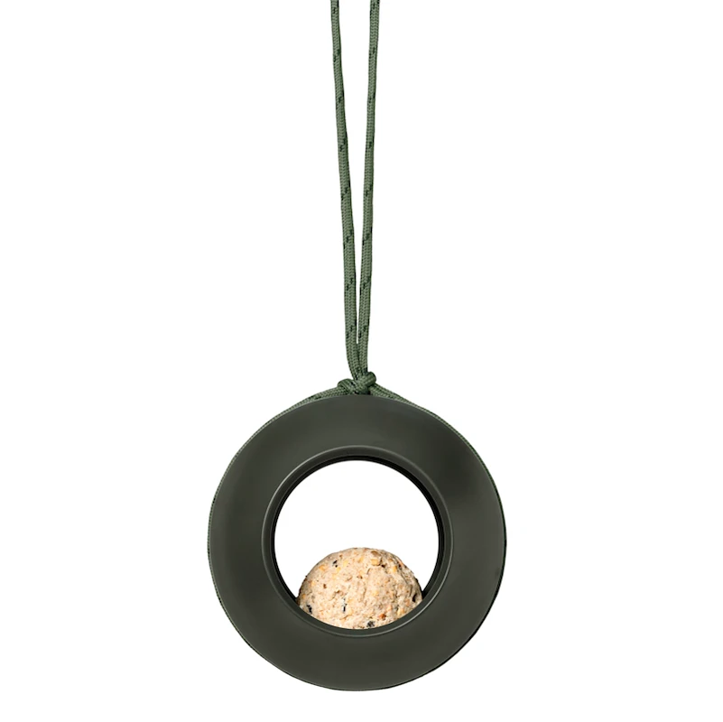 Rosendahl Birds Foderkugleholder 12,5 Cm Grøn 3 Rosendahl Birds Foderkugleholder 12,5 Cm Grøn