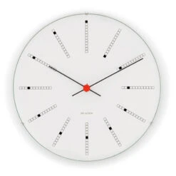 Arne Jacobsen Vægur Bankers Clock 48 Cm