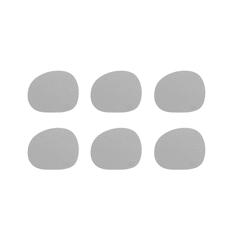 RAW Recycled Coaster Light Grey 6 Stk. 3 RAW Recycled Coaster Light Grey 6 Stk.