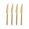 RAW Steakkniv Guldfarvet 4 Stk.
