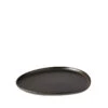 Raw Organic Frokosttallerken Titanium Black 24x21 Cm