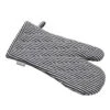 Bastian Tekstiler Jumbo Grillhandske Sort/natur 33 X 18 Cm -Nordisk Elegance 5709631054356