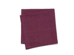 Bastian Tekstiler Mundserviet Aubergine 45 X 45 Cm