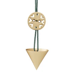 Stelton Nordic Ornament Kræmmerhus Messing