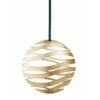 Stelton Tangle Ornament Kugle Stor Messing -Nordisk Elegance 5709846019690