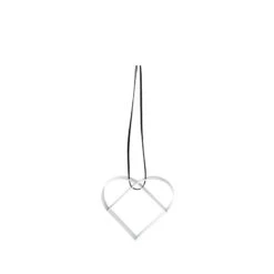 Stelton Figura Ornament Hjerte Lille Hvid 5 Cm