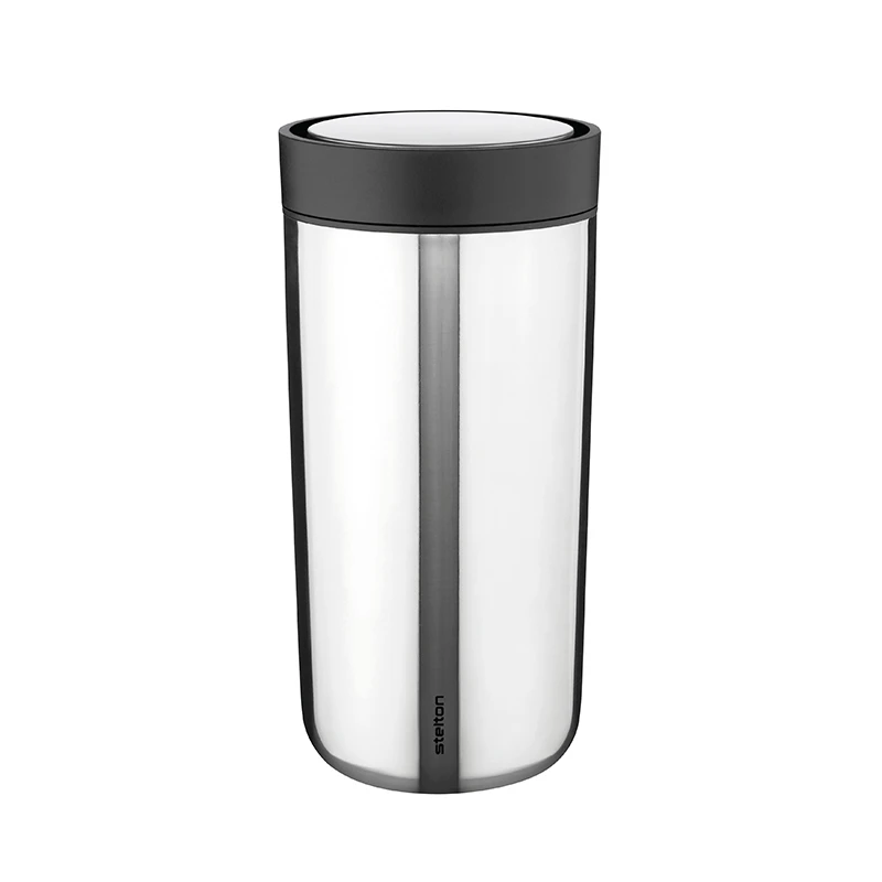 Stelton To Go Click Termokop 0,4 Liter Steel 3 Stelton To Go Click Termokop 0,4 Liter Steel