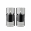 Stelton Lucie Hurricane Olielampe Smoke 2 Stk.