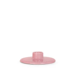 Lyngby Porcelæn Rhombe Color Kronelysestage Rosa 3 Cm