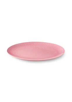 Lyngby Porcelæn Rhombe Color Fad Rosa 28,5 Cm