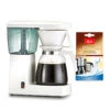 Melitta Kaffemaskine Excellent Grande 3.0 Hvid + Afkalker -Nordisk Elegance 5711564000669