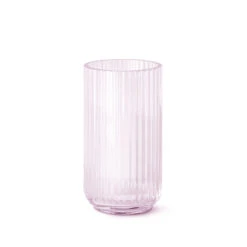 Lyngby Vase Pink Glas 20 Cm