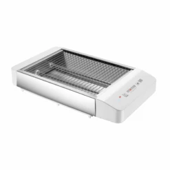 Albaline Flad Brødrister Hvid/stål