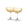 Frederik Bagger Crispy Citrine Gatsby Champagneglas 2 Stk
