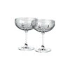 Frederik Bagger Crispy Dark Gatsby Champagneglas 2 Stk -Nordisk Elegance 5712723104259