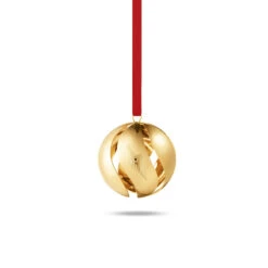 Georg Jensen Jul 2022 Julekugle Forgyldt