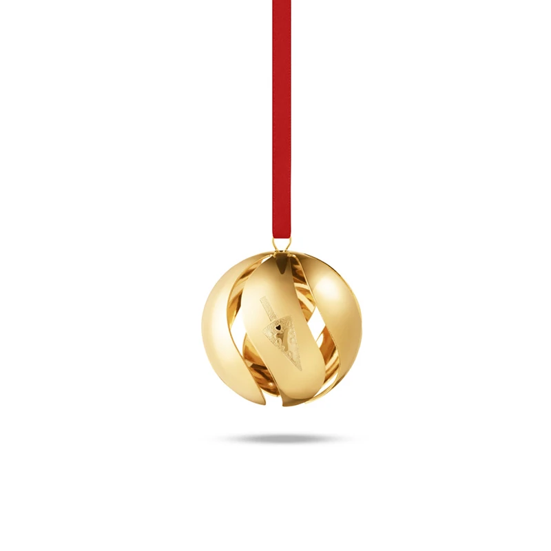 Georg Jensen Jul 2022 Julekugle Forgyldt 3 Georg Jensen Jul 2022 Julekugle Forgyldt