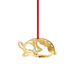 Georg Jensen Juleuro 2023 Hjort Forgyldt Lille