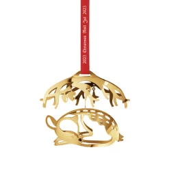 Georg Jensen Juleuro 2023 Hjort Forgyldt