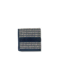 Juna Check Vaskeklud Mørkeblå/ Sand 30 X 30 Cm