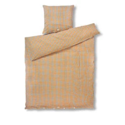 Juna Bæk&Bølge Sengetøj Lyseblå/sand 140x200 Cm