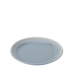 Knabstrup Keramik Knabstrup Colorit Tallerken Grå 19 Cm