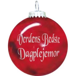 Rolsted Copenhagen Julekugle: Verdens Bedste Dagplejemor