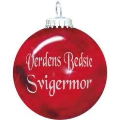 Rolsted Copenhagen Julekugle: Verdens Bedste Svigermor