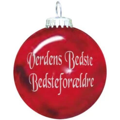 Rolsted Copenhagen Julekugle: Verdens Bedste Bedsteforældre