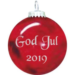 Rolsted Copenhagen Julekugle: God Jul 2019