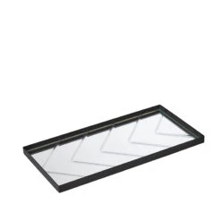 Specktrum Herringbone Spejlbakke Medium Klar 40 Cm