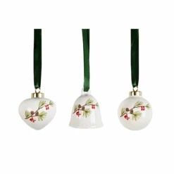 Det Gamle Apotek Ornamenter 3 Stk.