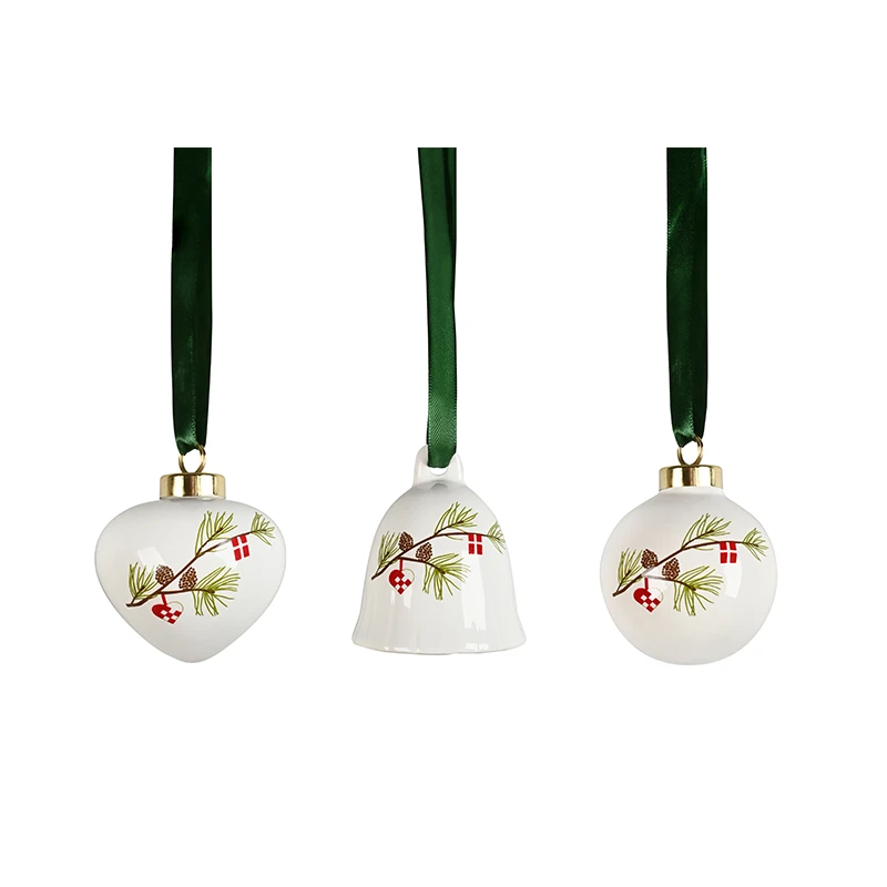 Det Gamle Apotek Ornamenter 3 Stk. 3 Det Gamle Apotek Ornamenter 3 Stk.