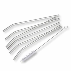 Lyngby Glas Sugerør I Klart Glas 6 Stk. 21,5 Cm