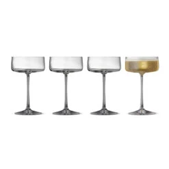 Lyngby Glas Zero Champagneskål 4 Stk. 26 Cl