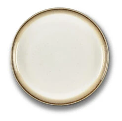 Bitz Gastro Flad Tallerken Grå/ Creme 17 Cm