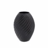 Morsø River Vase Sort 26 Cm -Nordisk Elegance 5722000150947