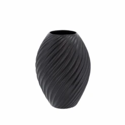 Morsø River Vase Sort 26 Cm
