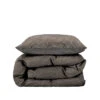 Södahl Sengesæt Organic Infinity 140x200 Cm Taupe -Nordisk Elegance 5722000152149